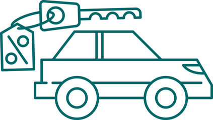 Car Rent Icon