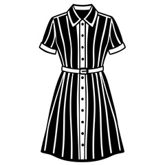 illustration of a dress