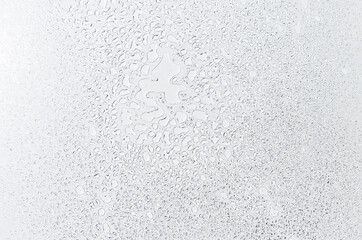 Water drops on white background, water drops pattern background
