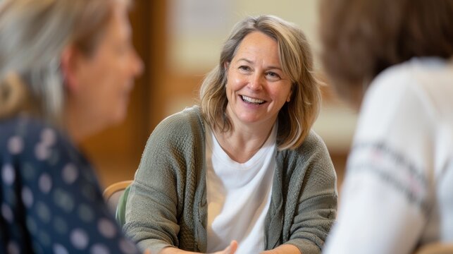Circle of Support: Sharing Stories and Building Connections at a Community Center Support Group