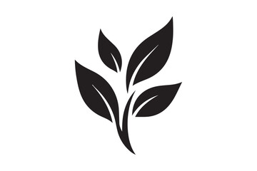 Herbal leaf plant icon Simple illustration 32.eps