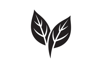 Herbal leaf plant icon Simple illustration 33.eps