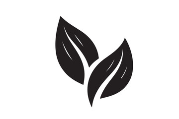 Herbal leaf plant icon Simple illustration 40.eps