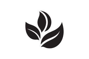 Herbal leaf plant icon Simple illustration 41.eps