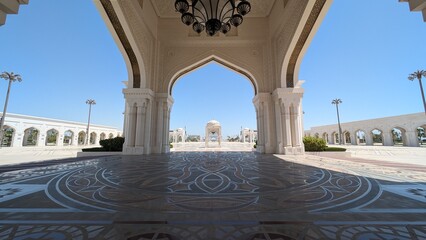 Obraz premium Qasr Al Watan palace in Abu Dhabi, United Arab Emirates