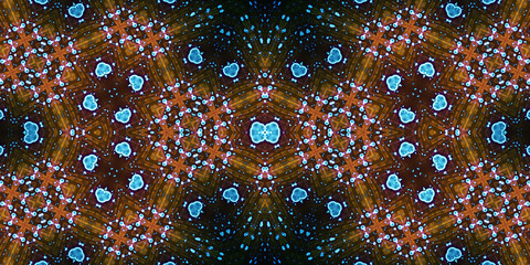 Seamless abstract wide pattern. Woven texture