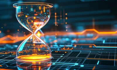 Digital Hourglass: Time in the Digital Age - Powered by Adobe