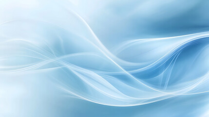Obraz premium Light blue abstract glowing background for digital technology and medical science -