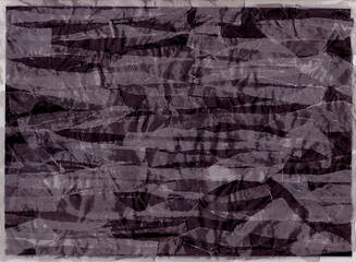 Textured background of paper torn to shreds