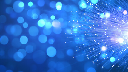 fiber optics background with lots spots