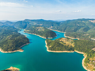 Zaovine lake, Tara mountain, Serbia