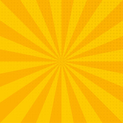 Flat design bright comics wallpaper design