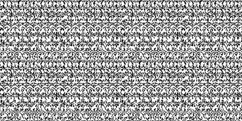 Text pattern with a typographic, detailed design. seamless background pattern