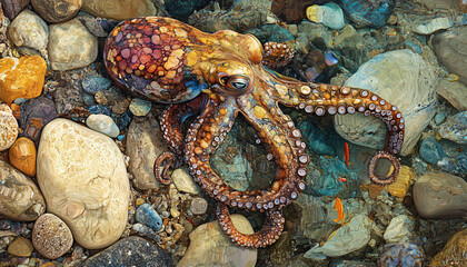 Fototapeta premium wildlife in the unique natural world