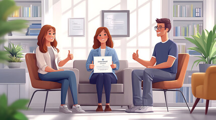 Emphasizing Client Satisfaction Through a Personalized Touch and a Welcoming Office Environment