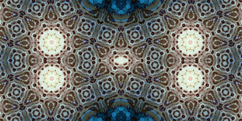 Seamless abstract wide pattern. Woven texture