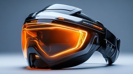 Fototapeta premium High-tech VR headset futuristic