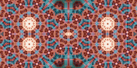 Seamless abstract wide pattern. Woven texture