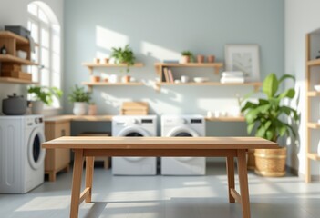 Fototapeta premium modern dining room with table