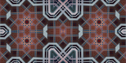 Seamless abstract wide pattern. Woven texture