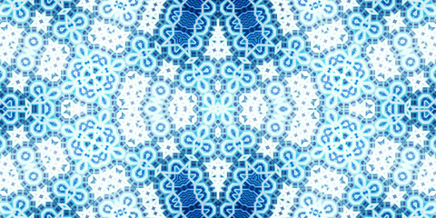 Seamless abstract wide pattern. Woven texture