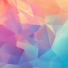 Obraz premium Abstract polygonal background with soft edges