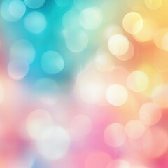 Fototapeta premium Blurred rainbow background with pastel tones