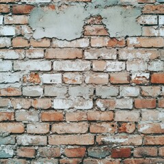Obraz premium Rustic brick wall background with vintage effect