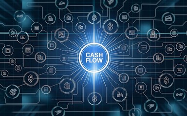 Cash Flow Optimization: A Futuristic Network Visualizing Financial Flow 