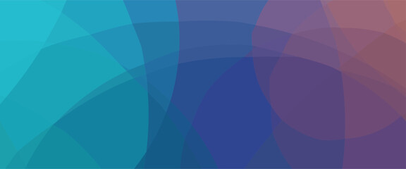 Abstract background with overlapping blue and purple geometric shapes.