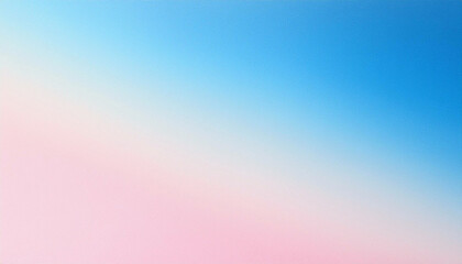 Fototapeta premium Serene Pastel Sky: A gentle blend of pink and blue hues creates a calming, dreamy atmosphere. Perfect for minimalist designs.