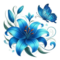 abstract floral background