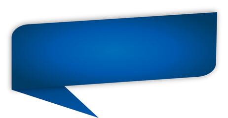 Blue Speech Bubble Ornament