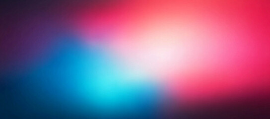 Fototapeta premium Abstract blurred background with soft gradient of vibrant colors, featuring shades of blue and red that create calming yet dynamic atmosphere