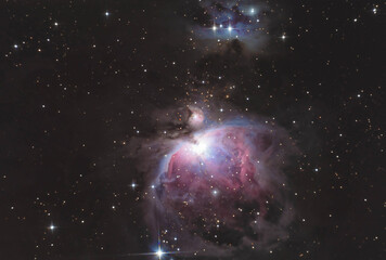 Orion Nebula M42 darkspace astrophotography