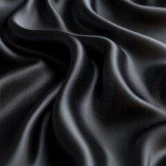 Obraz premium Luxurious silk fabric waves with smooth textures for elegant backgrounds