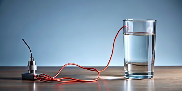Experiment to demonstrate reflected electrical conductivity of water