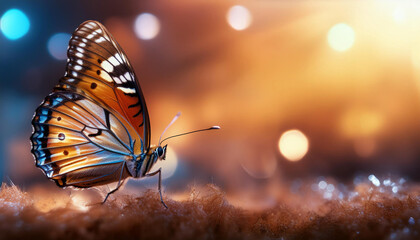 Obraz premium Close-Up of a Butterfly