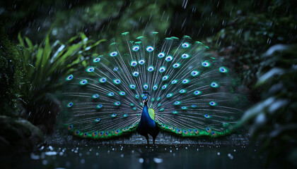 Obraz premium wildlife in the unique natural world