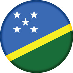 Round flag of Solomon Islands