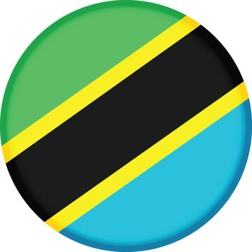 recommend clip art: Round flag of Tanzania