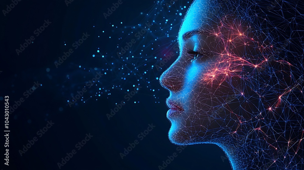 Fototapete Exploring the future of predictive analytics showcasing ai's exceptional ability to analyze and interpret complex data patterns