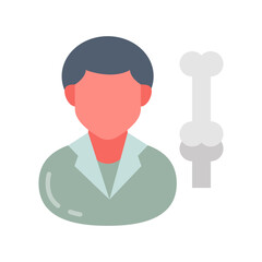 Orthopedics Flat Icons, Vector illustration