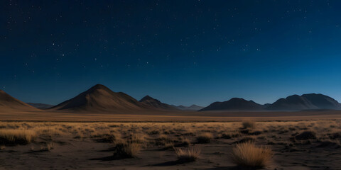 landscape with mountains. Generative AI