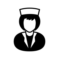 Radiology Technician Glyph Icon, Vector illustration
