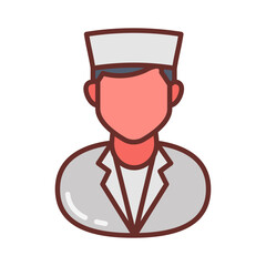 Medical Scribe Filled Icons , Vector illustration