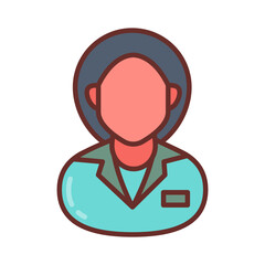 Medicine Doctor Filled Icons , Vector illustration