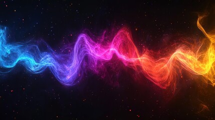 Obraz premium Abstract sound wave background