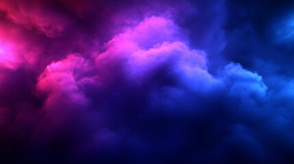 background with pink and blue clouds