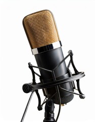 Capture crystal-clear audio with this professional microphone, perfect for music production